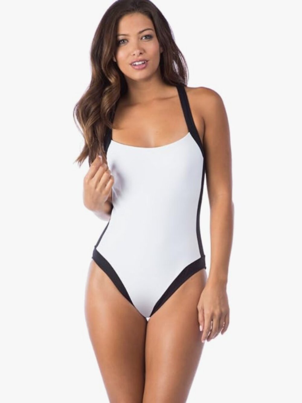 La Blanca Underwire One Piece Swimsuit, Size 10